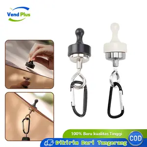 Magnet Hook Multifungsi Gantungan Magnet Camping Outdoor Gantungan Lampu Tenda Dengan Magnetic