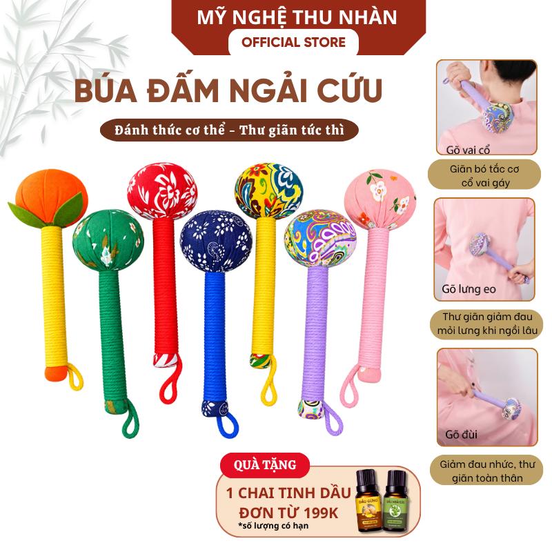 Búa Đấm Lưng Massage Đấm Lưng Cổ Vai Gáy Giảm Đau Mỏi, Thư Giãn Toàn Thân