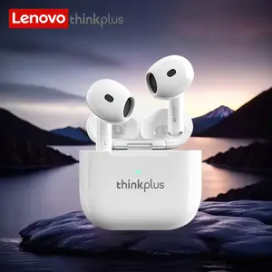 Lenovo Thinkplus M24 Headset Bluetooth nirkabel sejati dengan bass surround, sangat ringan dan mudah dipakai Earphone Wireless Tws Handsfree Headphone