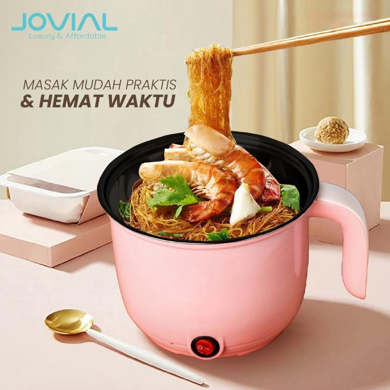 Product Introduction of Jovial Bundling Panci Listrik SNI + Portable Electric Cooker Frying Pan 28
