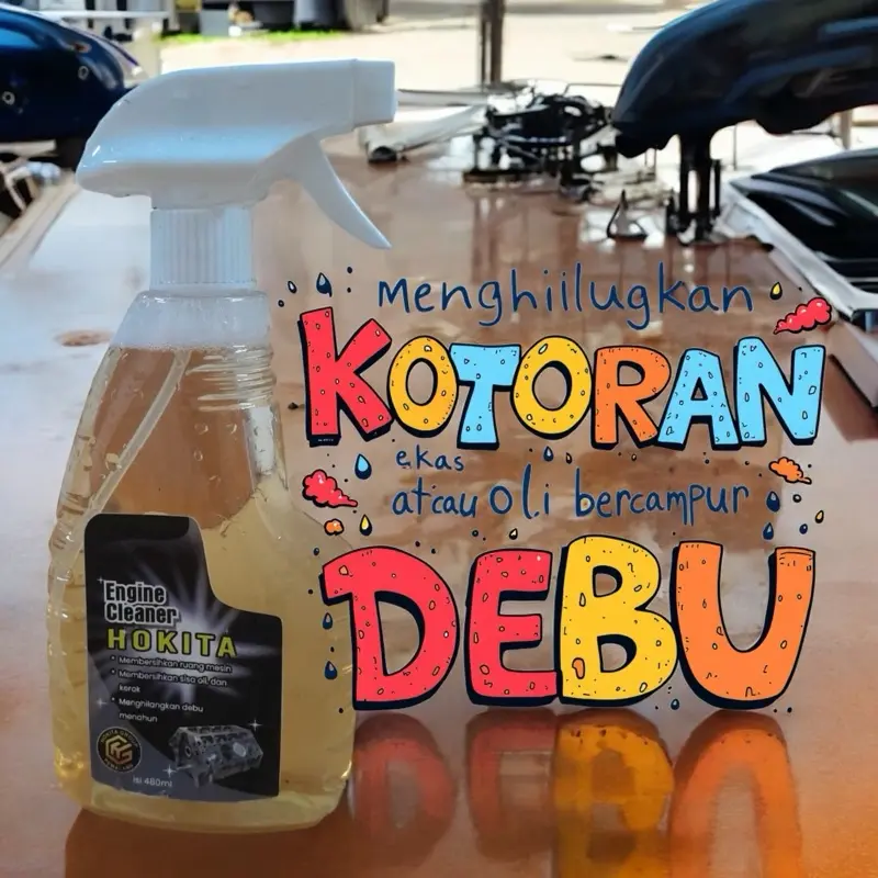 Pembersih Mesin - Degreaser Mesin, 500ml - Car Engine metal polish cleaning