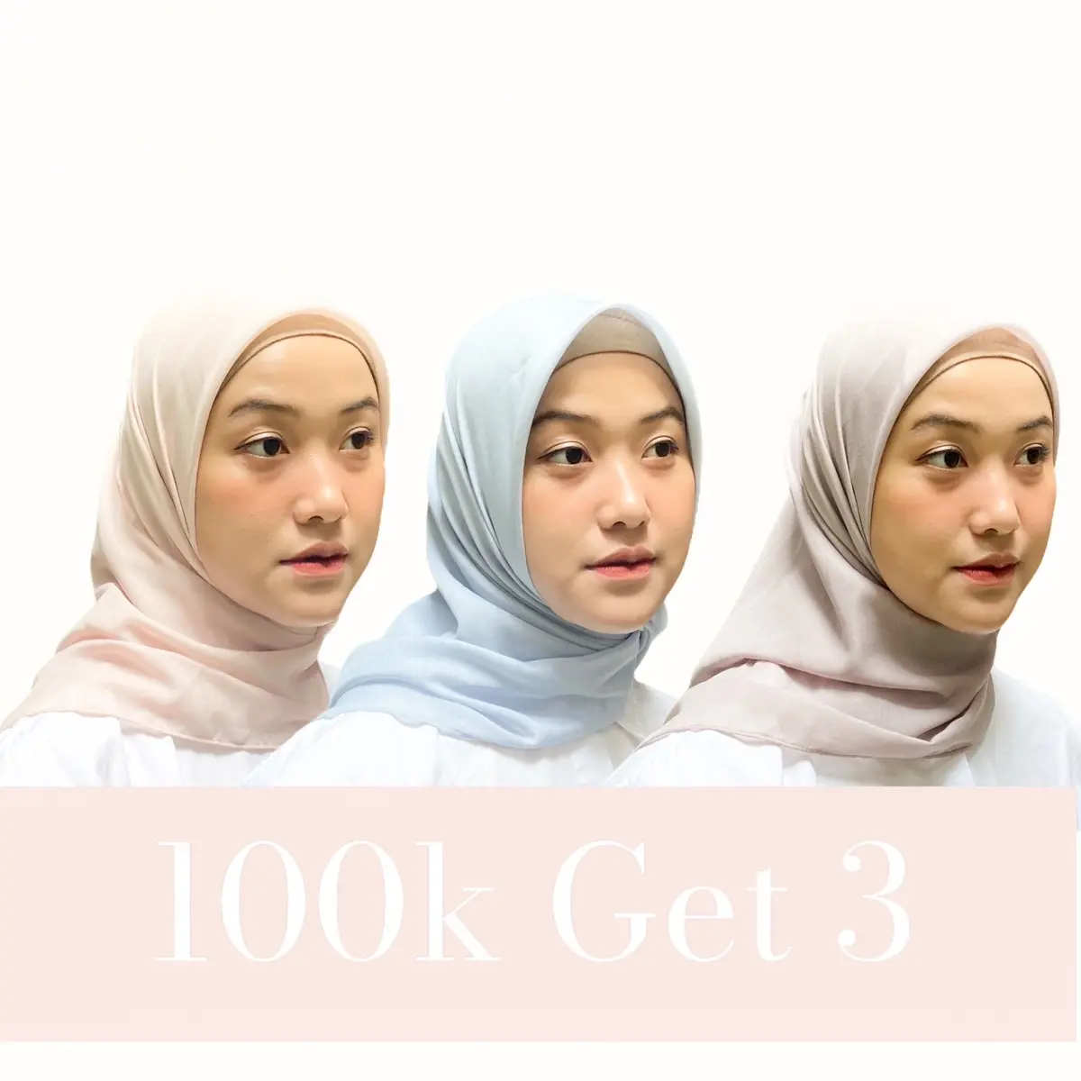 Maira Paris Basic Kerudung Segiempat Paris Maira Hijab Square Paris Polos