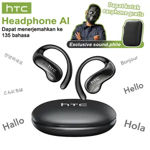 [Exclusive sound.phile] HTC NE19 OWS AI Translation Wireless Headset Bluetooth 6.0 HIFI Bass Support 135 Languages Real Time Bluetooth Translation Noise Reductio Earphones