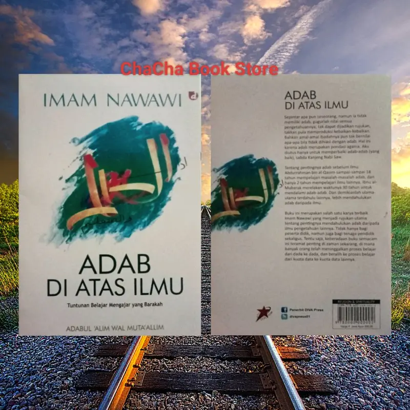 Buku ADAB DI ATAS ILMU,Tuntunan Belajar Mengajar Yang Barakah.By Imam Nawawi 0