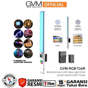 GVM RGB-T20R RGB & Bi-Color LED Video Light Stick 3200K~5600K