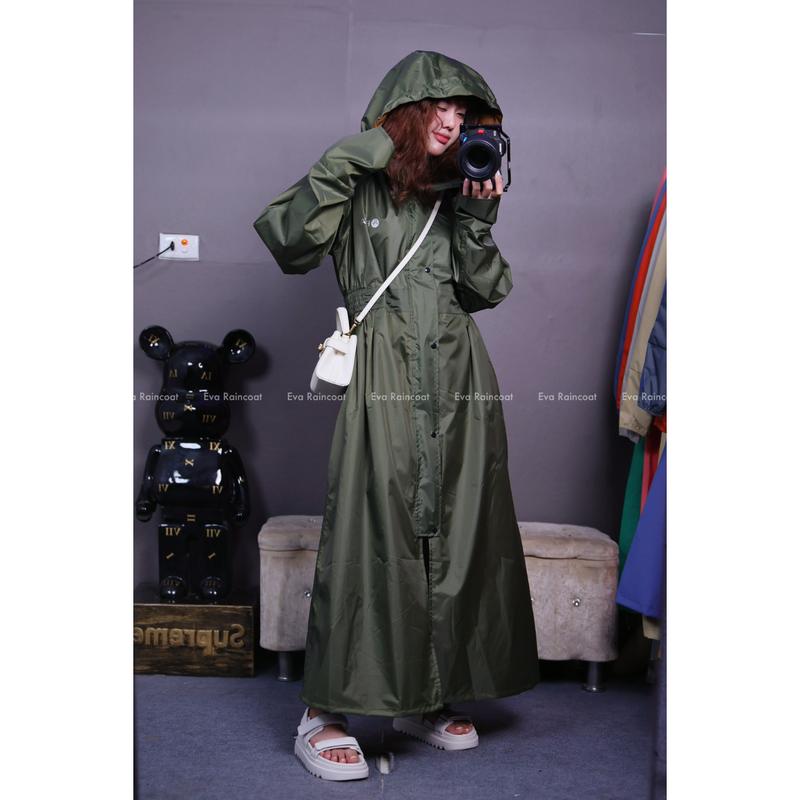 Áo măng tô 2 lớp siêu nhẹ chống mưa phùn chống gió lạnh 2025 dành cho cả nam và nữ áo mưa Đồng áo  mưa Cao Su