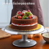 Gambar Aluminium Rotating Cake Turntable Turn Table Kue Meja Putar Dekorasi dari Merlicious Cakes Kota Administrasi Jakarta Pusat 1 Tokopedia