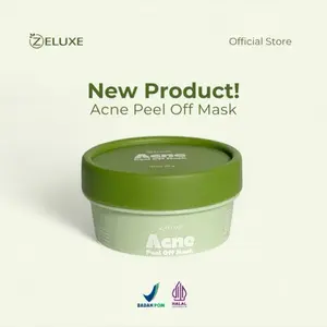 ZELUXE Masker Acne Peel Off Mask Baru Dari ZELUXE Official Store Halal Dan Terdaftar Di Badan POM