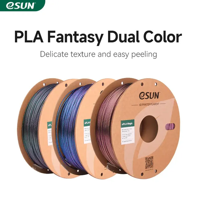 eSun ePLA-Magic 1.75mm 1KG 3D Printer Filament Dark Twinkling Galaxy