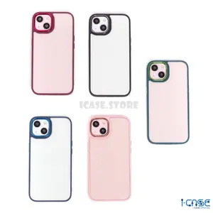 CILUPBAH Clear Acrylic Plating Case for iPhone XR XS XS MAX 11 12 13 14 15 16 Plus Pro max