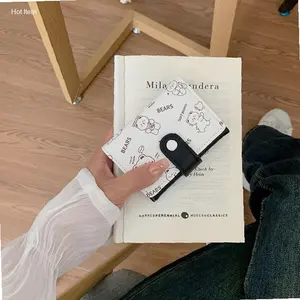 Dompet Lucu Wanita Beruang Dompet Lipat Mini Korean Kulit PU Fashion BAO108 | Kekinian