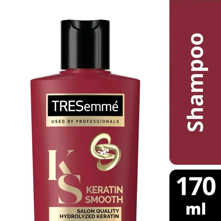 tresemme shampo keratin smooth 170ml