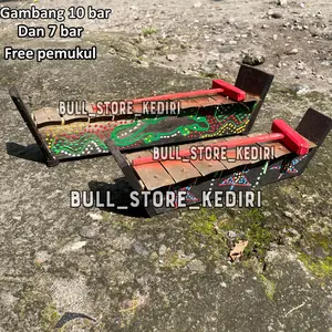Gambang Mainan Anak Saron Alat Musik Tradisional Gamelan Toti Asli