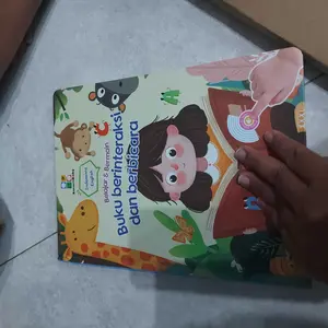 SmartBaby Buku audio ensiklopedi dwibahasa Indonesia-Inggris dengan 14 adegan bertema kognitif dengan 7 langkah tuts piano Membantu anak mempelajari hal-hal yang ada dalam kehidupan sehari-hari dengan cepat Kuis interaktif untuk anak usia 2-10 tahun