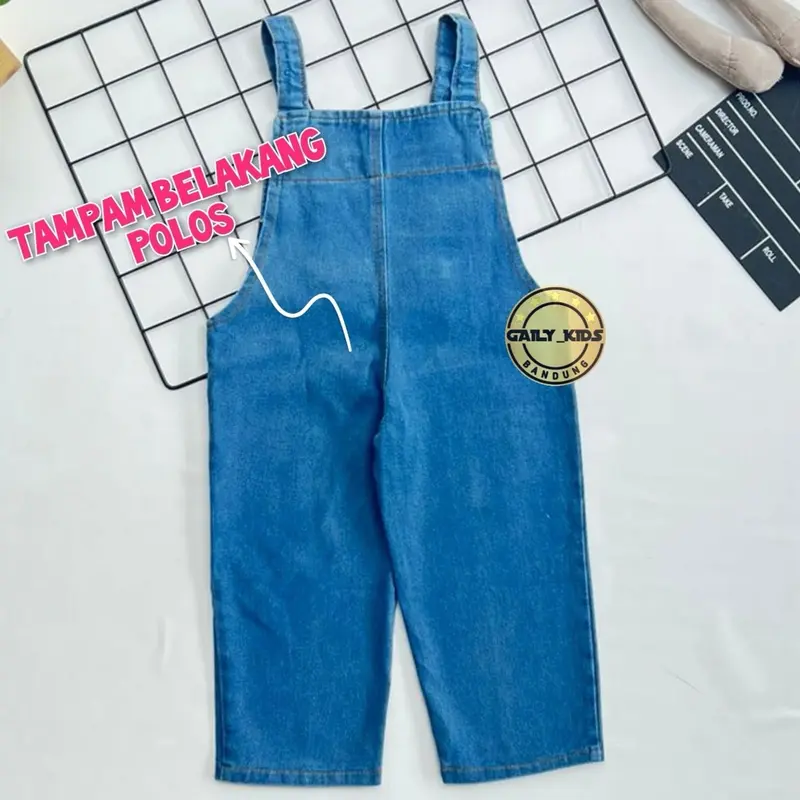 Overall Celana Panjang Anak 1-5 Tahun / Baju Kodok Anak Perempuan 5