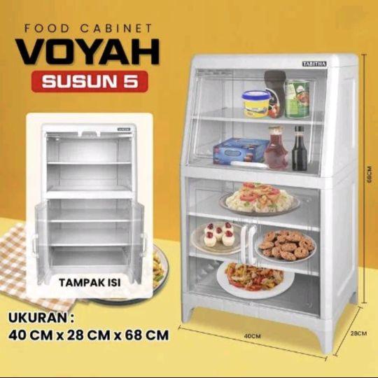 Voyah food Cabinet rak lemari dapur rak lemari makanan stroge rak Penyimpanan serbaguna anti seranggga