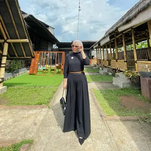 Jumpsuit Belle Airflow by Astan Wanita (tanpa ikat pinggang) terusan panjang