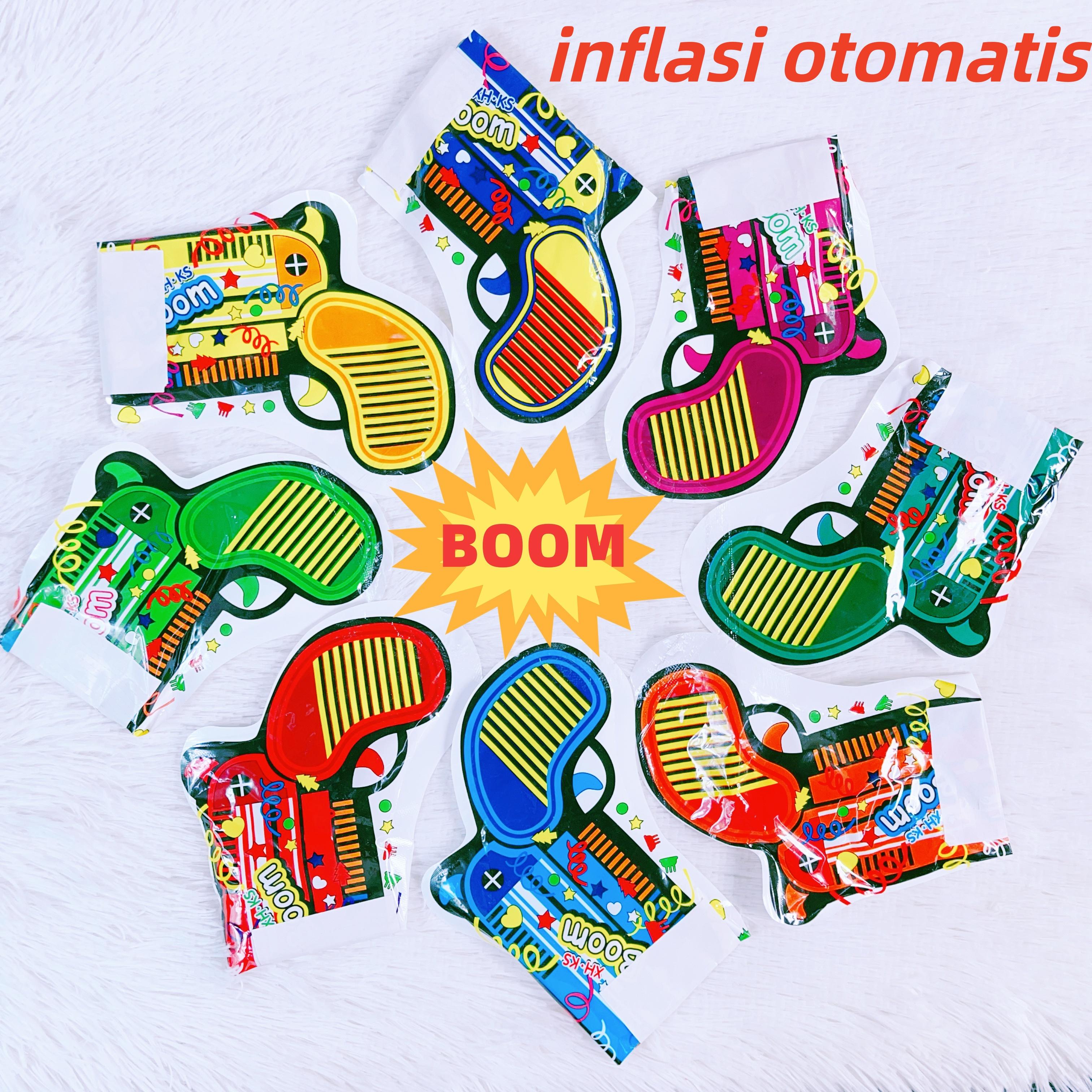 party supplies Perlengkapan balon pesta ulang tahun suasana perayaan Natal tiup otomatis hadiah