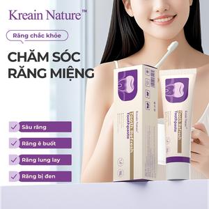 【KOL】Kem đánh răng Kreain Nature Bảo Vệ & Củng Cố Nướu - Che chở vùng nướu nhạy cảm, vững chắc nền tảng răng miệng, tự tin tận hưởng cuộc sống