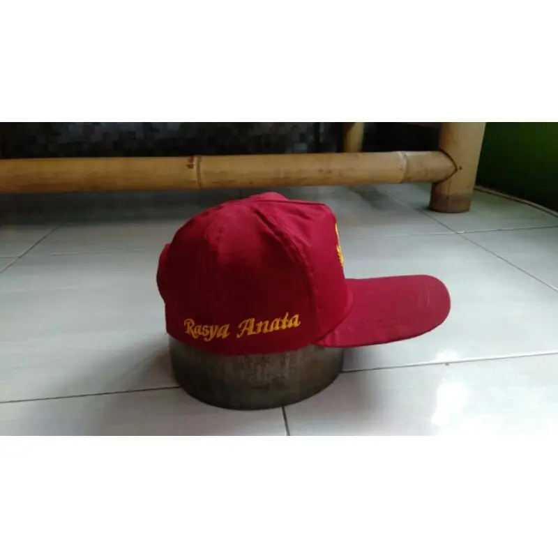 TOPI SEKOLAH CUSTOM NAMA TOPI SD SMP SMA PRAMUKA Bordir Fashion 1