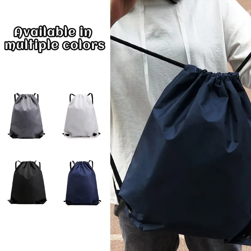 Túi Thể Thao, Màu Trơn Dây Rút Đóng, Dễ Mang Theo, Có Thể Đựng Bóng Rổ Và Bóng Đá, Thích Hợp Cho Các Môn Thể Thao Ngoài Trời Bag Sport Balo 0