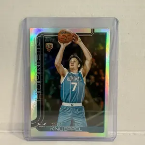 Kon Knueppel rainbow foilboard topps 2025-26 rookie card! Future superstar!!