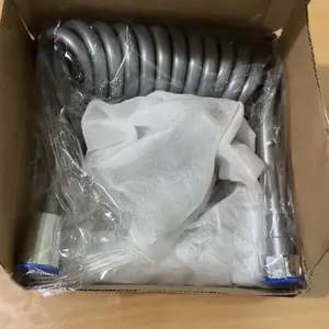 Joykity-Jet washer toilet full set dengan valve T satu masuk dua keluar untuk kloset semprot bersih maksimal