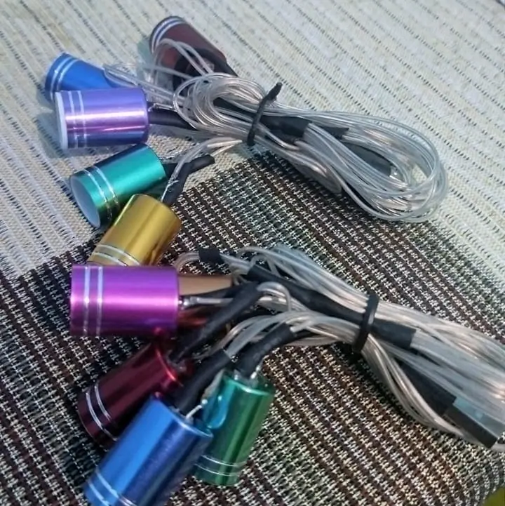 Lampu miniatur sound Usb isi 5 lampu 6