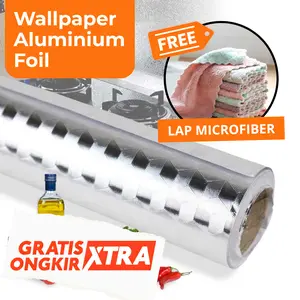Wallpaper Aluminium Foil untuk Dapur