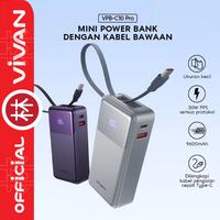 Gambar Vivan VPB-C10 PRO 9600 mAh Mini Powerbank 30W Fast Charging PD QC 3.0  Flight Friendly 9 Safety Protection - Dark Purple dari Liem Group Kota Administrasi Jakarta Barat 3 Tokopedia