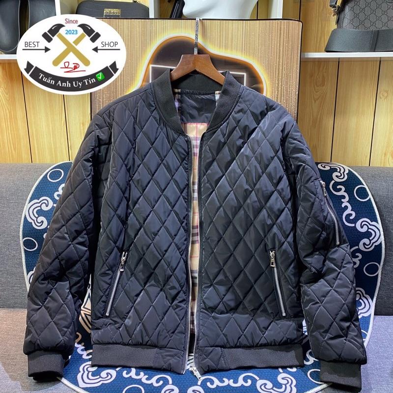  S3 - Áo khoác bomber nam nữ trần trám sọc kẻ thời trang  khoác gió trần trám lót gió lụa br trẻ trung  fom chuẩn hàng đẹp ! 