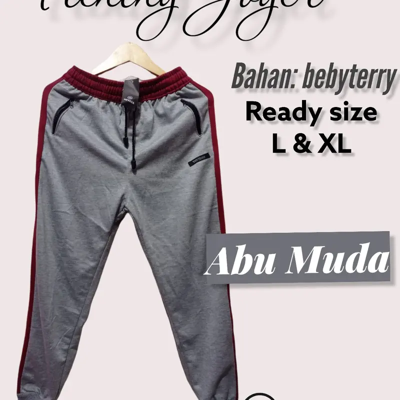 Celana Panjang Joger/ Trening Nevada/Celana olahraga/Trening joger pria & wanita 4