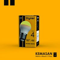 Gambar Lampu LED A BULB STYNER TIPE 4 KUNING dari ATAMA Official Store Kota Surabaya 2 Tokopedia