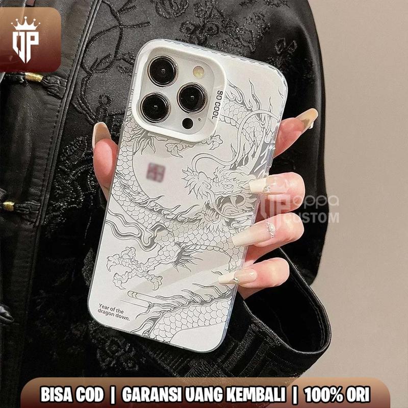 SOFTCASE Premium Laser Matte Hard Casing HP CASE DRAGON DOWN FOR ALL TYPE - LUNAR YEAR OPPA CUSTOM 6