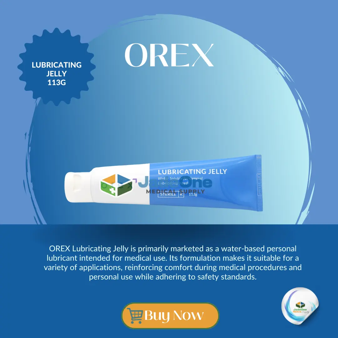 OREX Lubricating Jelly ○ 113g ○ 3g ○ 5g