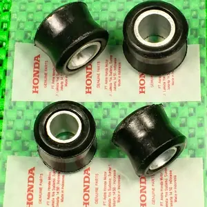 1 set 4 pcs KARET+ Bosh sok breaker belakang motor HONDA GRAND SUPRA KARISMA SUPRA X 125 KIRANA UNIVERSAL 2PCS DIAMETER KECIL 2PCS DIAMETER BESAR