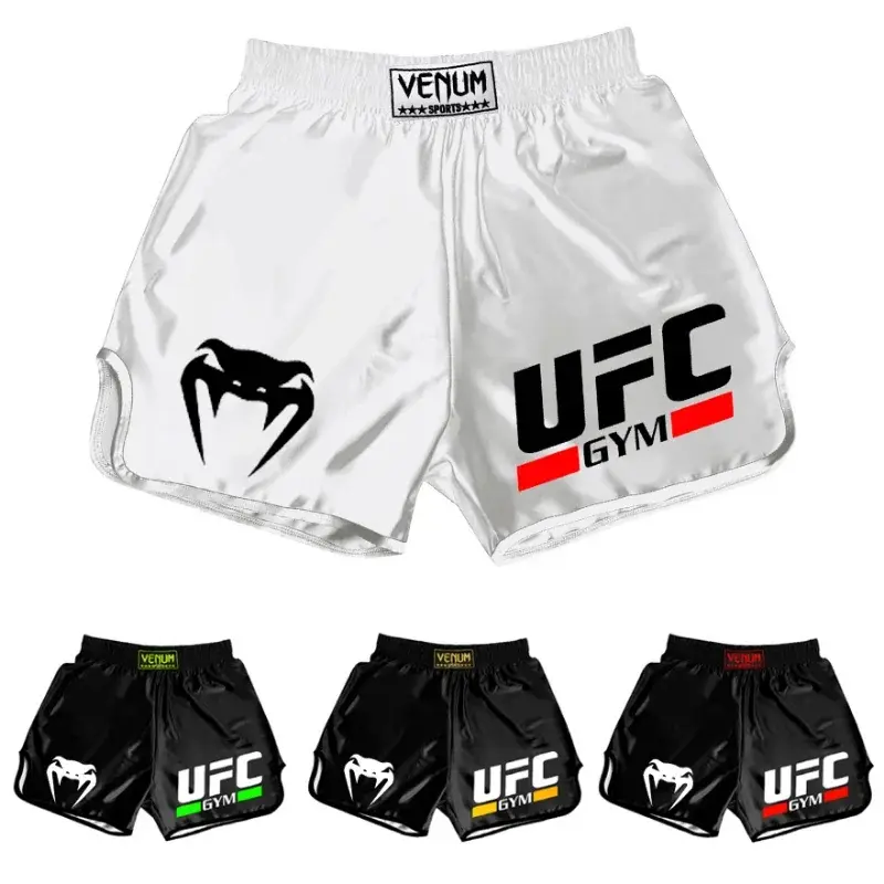 Boxing Trunks Shorts Men's Combat Shorts Fighting Training Boxing Shorts Printed Quick Drying Muay Thai Shorts