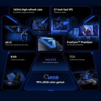 Gambar Xiaomi G27i 27 Inch Full HD 1080P 165Hz IPS FHD Gaming Monitor - Xiaomi G27i 2026 dari GGSTORESBY Kota Denpasar 4 Tokopedia