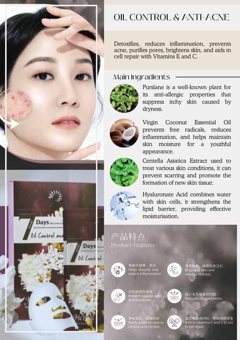 Product Introduction of Premium Facial Mask Anti-Aging Soothing Acne Firming 18