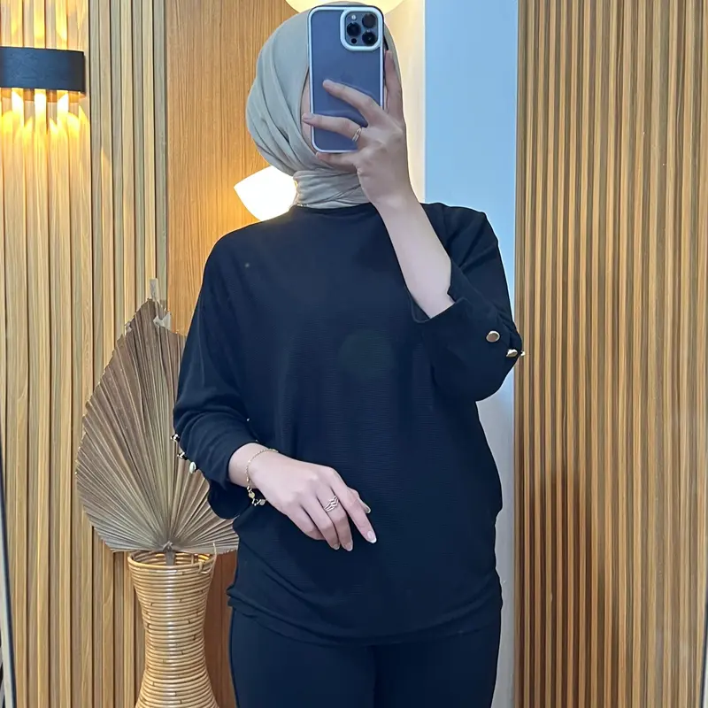 Kanaya Top Blouse Knit Batwing Paket Hemat Atasan Wanita By Razka 3