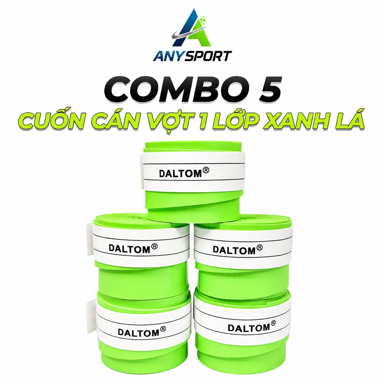 5 CUỘN XANH LÁ
