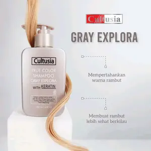 Cultusia True Color Shampoo Grey Exsplora 180 ml | Haircare |  Sampo
