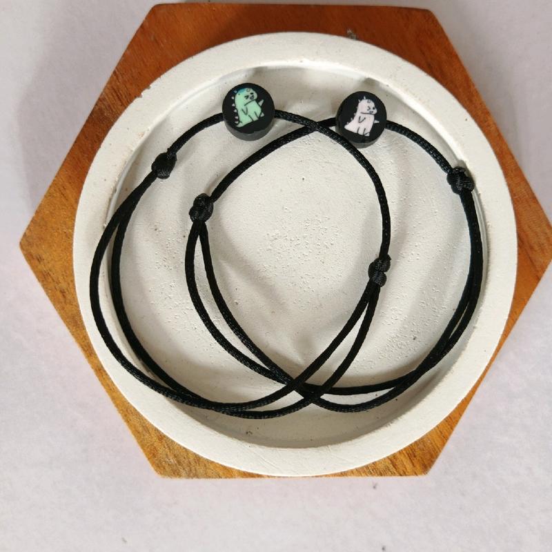 Dino Couple Bracelet untuk pasangan maupun Best friend Hadiah Gelang Aksesoris 0