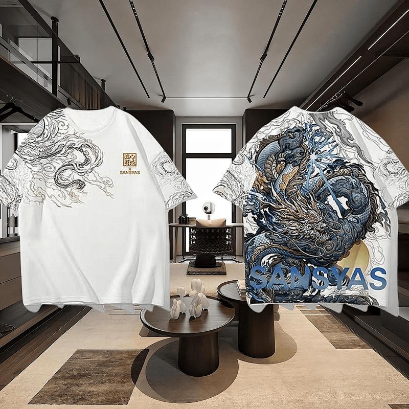 Kaos Fashion Unise Pria dan Wanita Muda dengan oversize clothing tshirt outfit cowok 7
