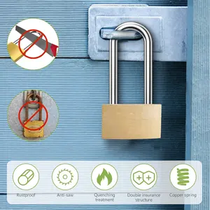 WIJAYA MALL SHXH Gembok Rumah Anti Maling Padlock Copper Lock SHX127