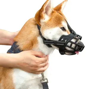 Penutup Mulut Anjing Anti Gonggong Dan Gigit - Dog Muzzle Mouth Cover