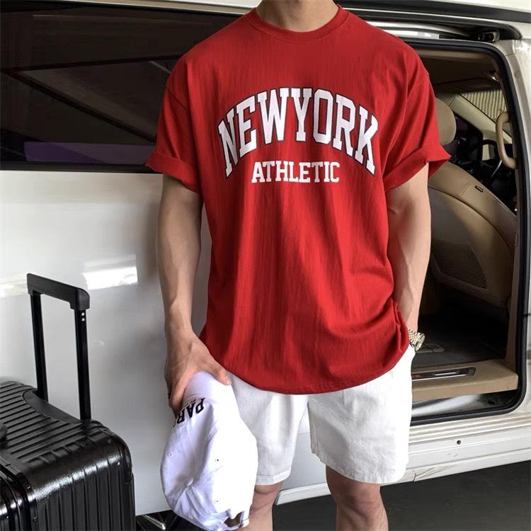 Áo Thun Nam Cổ Tròn Cotton In Chữ NEW YORK local brand chính hãng NHÀ KEN