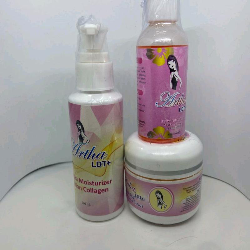 SALE Paket Body Care Artha Ldt+ serum AHA 0