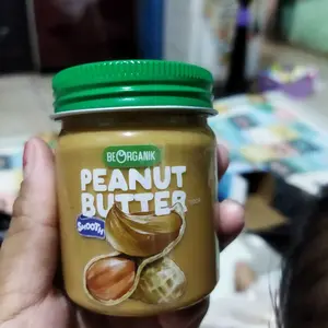 Beorganik Peanut Butter / Selai Kacang 120gr (Unsweetened, Gluten Free, Vegan)