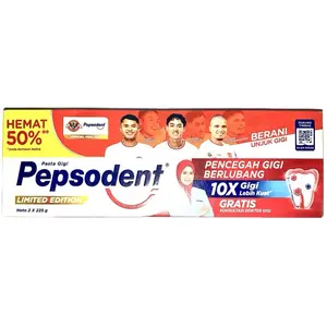 Pepsodent pasta gigi 2 x 225 Gram super hemat